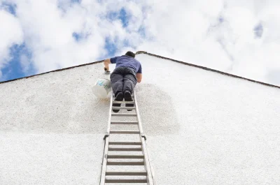 Peinture extérieure à Saint-Laurent-de-Muret — façades et ravalement